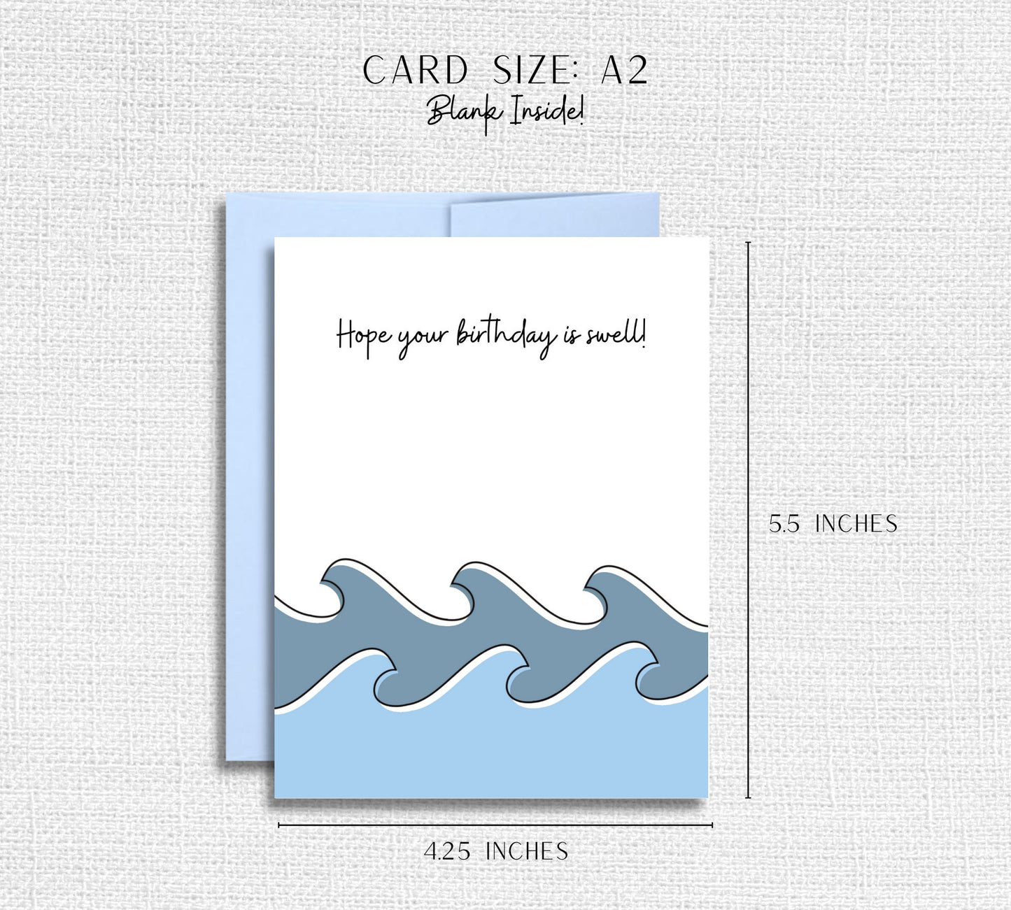 Hope Your Birthday is Swell Greeting Card