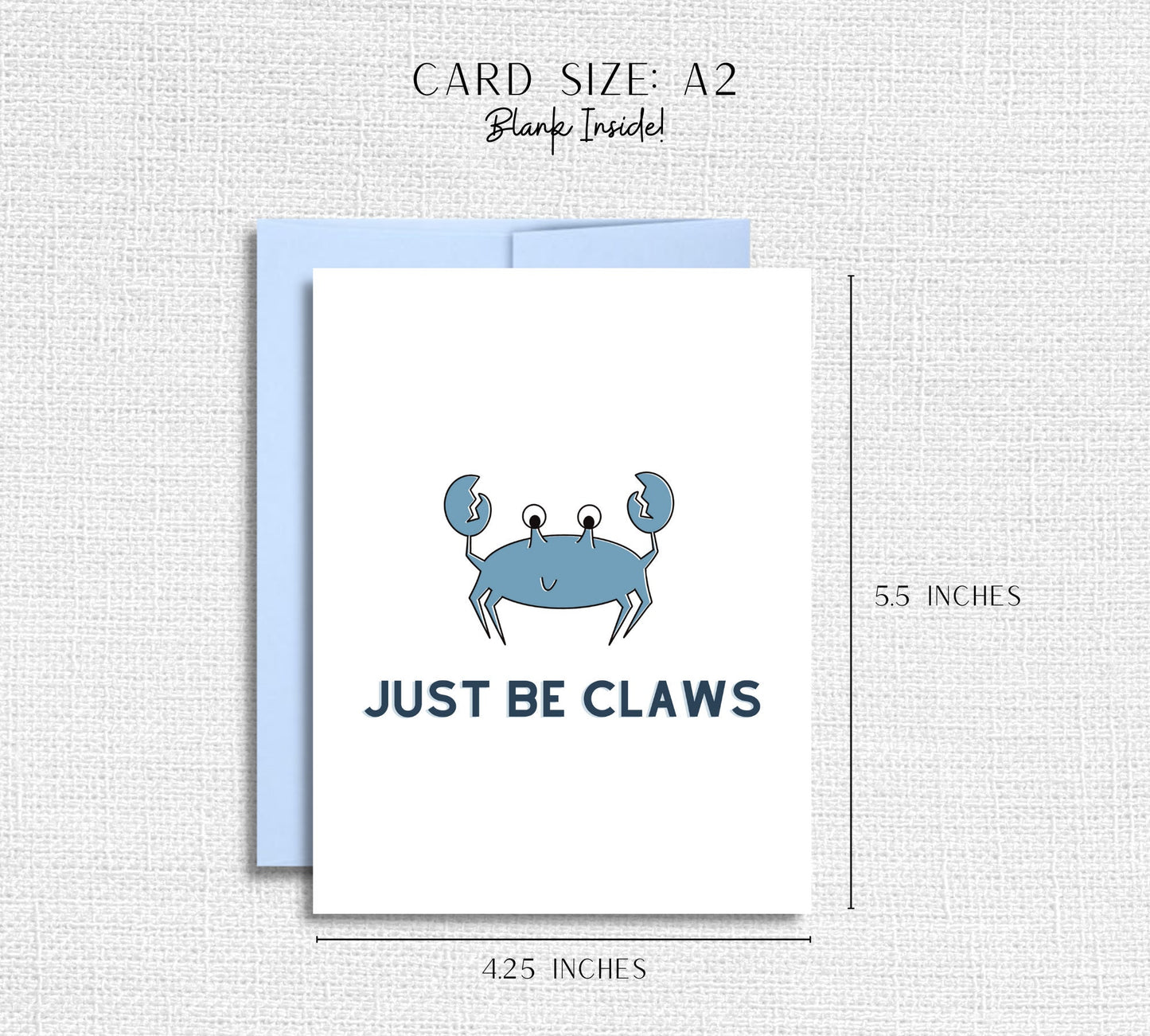 Just Be Claws Greeting Card